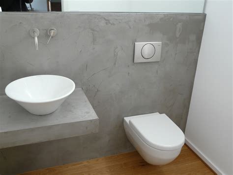 LifeBoXX GmbH Beton Cire Beton Ciré Toilette in Betonoptik