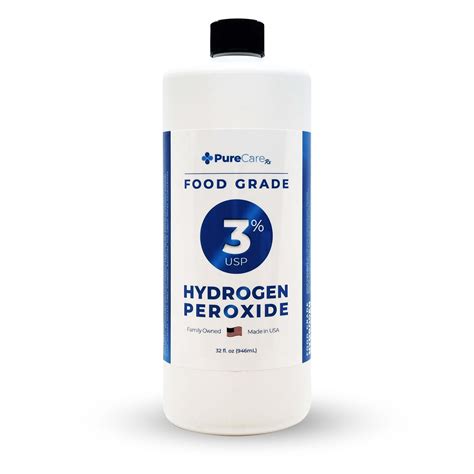 Hydrogen Peroxide Bottle