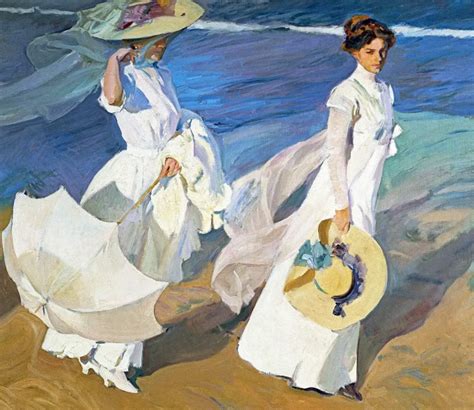 Paseo a orillas del mar el cuadro popular de Joaquín Sorolla My CMS