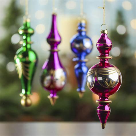 Vintage Glass Christmas Ornaments