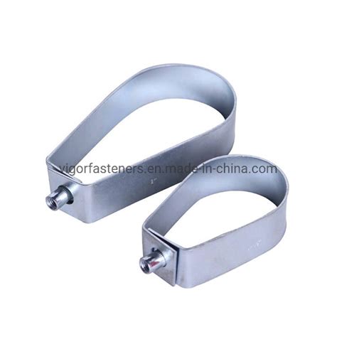 Galvanized Sprinkler Pipe Hangers Pipe Clamps Pear Shaped Loop Hanger