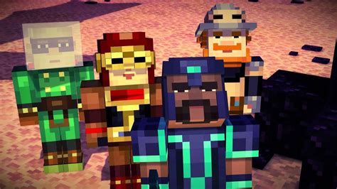 Minecraft Story Mode Episode The Order Of The Stone Trailer