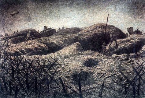 No Mans Land Ww1 Diagram