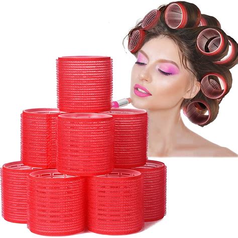 Бигуди на голове - 53 фото