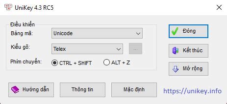 Unikey - Bàn Phím Tiếng Việt - Download Unikey Mới Nhất