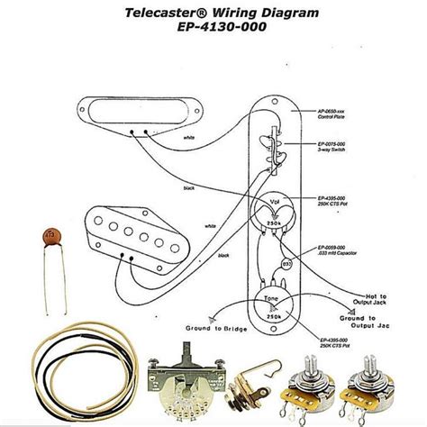 3-Way Wiring Kit For Usa Vintage Fender Telecaster/tele - Fender ...