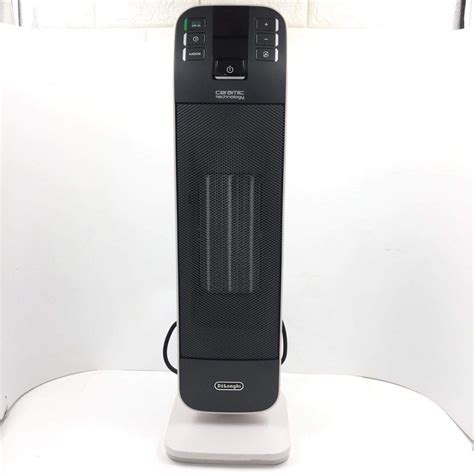 Delonghi Hfx V Ceramic Tower Fan Heater W Box Volts Furniture