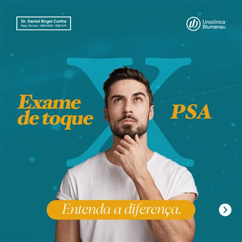 Exame de toque vs Exame PSA Qual a melhor opção na prevenção do