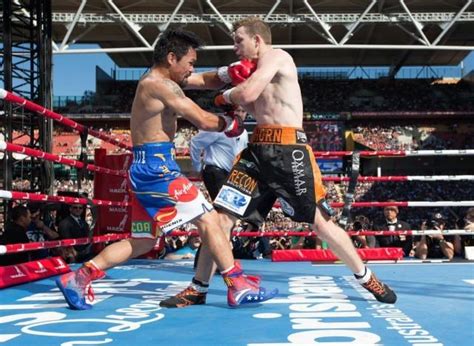 Horn Shocks Pacquiao In Brutal Brisbane Fight