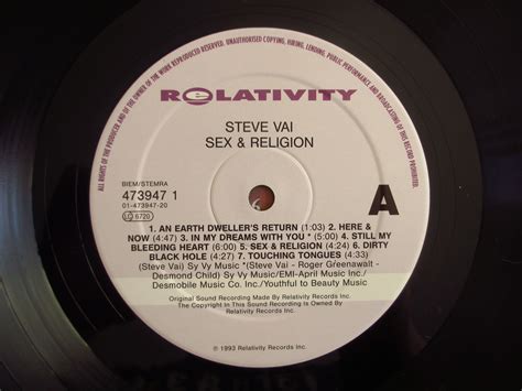 Steve Vai Sex Religion Guitar Records
