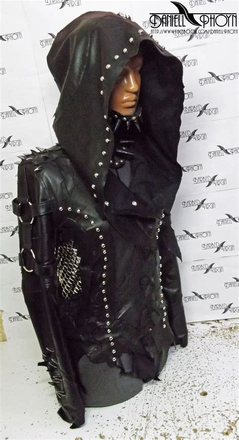 Black Frankenstein Leather Jacket | Etsy