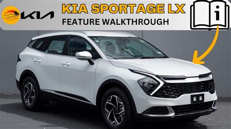 Complete User Guide Feature Walkthrough Kia Sportage Lx Base Model