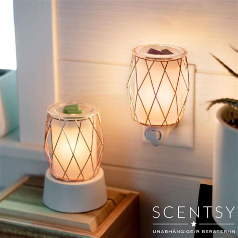 Elektrische Miniduftlampe Wire You Blushing Mit Unterteil Für Den Tisch Scentsy Scentsy