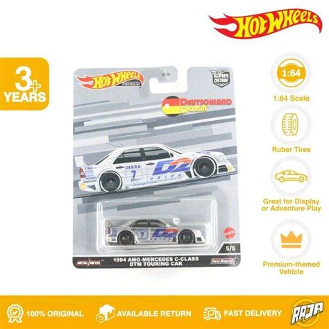 Hot Wheels Premium Deutschland Design AMG Mercedes C Class DTM Lazada Indonesia
