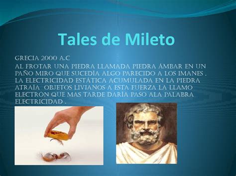 Biografia De Tales De Mileto