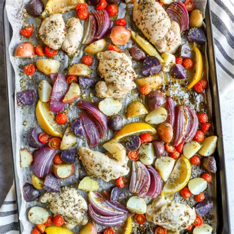 Sheet Pan Chicken Thighs And Potatoes The Culinary Compass