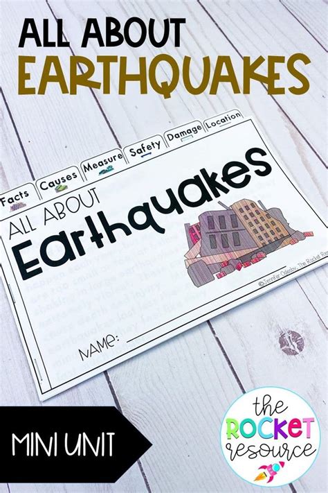 Earthquake Activities Natural Disasters Reading Passages Third