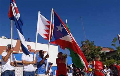 cuba grupos de solidaridad visitan colectivos de trabajo en la habana