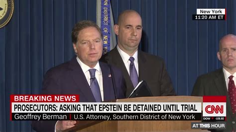 Live Updates Billionaire Jeffrey Epstein Indictment Unsealed Cnn