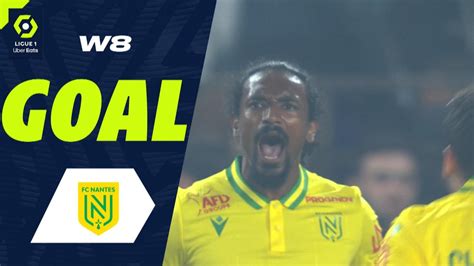 Goal Samuel Moutoussamy Fcn Rc Strasbourg Alsace Fc Nantes