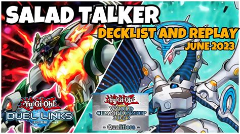 Salamangreat Talker Duel Links Wcq Duel Replay And Decklist