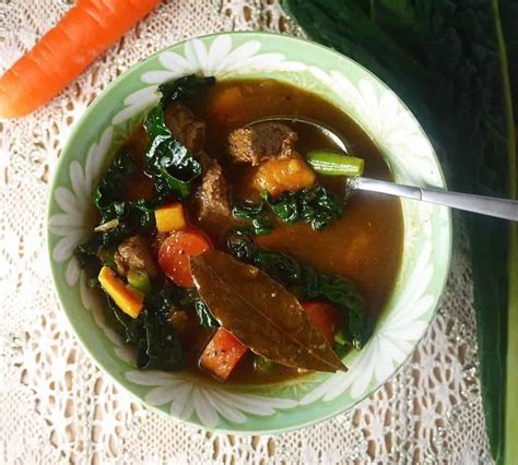 Paleo Beef and Winter Vegetable Soup (GF)