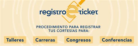 Registro Eticket Informaci N Eticket M Xico