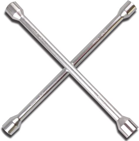 Cartman Heavy Duty Universal Lug Wrench Way Cross Wrench Lug