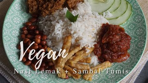 How To Make Authentic Vegan Nasi Lemak Sambal Tumis