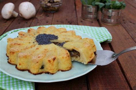 Gateau Di Patate Con Funghi Filanti Cibo Che Passione