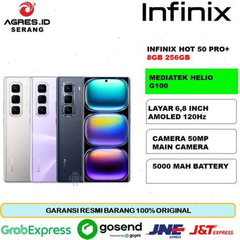 Jual INFINIX Hot 50 Pro Plus Ram 8Gb 256Gb Garansi Resmi Infinix Indonesia Kota Serang Agres