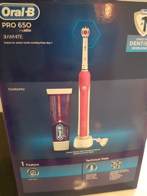 Oral B Braun Pro Electric Toothbrush Beauty Personal Care Oral