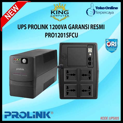 Jual Ups Prolink Va Line Interactiv Ups With Stabilizer Pro Sfcu