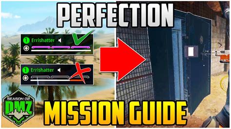 Perfection Mission Guide For Season 2 Warzone 2 0 DMZ DMZ Tips