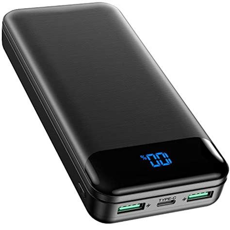 Enerwow 30000mah Power Bank Portable Charger Usb C Inputoutput Pd 30