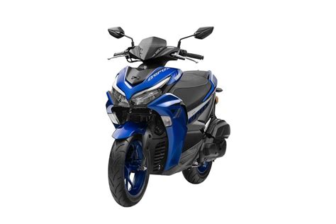 Yamaha Aerox 155 Racing Blue On Emi Bajaj Mall