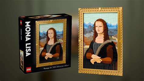 Lego Art Mona Lisa Officially Unveiled The Brick Post