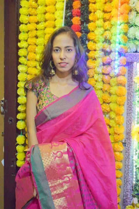 Wore This Saree For Ganpati Festival Click On The Link And Watch The