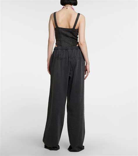 Acne Studios - Printed cotton jersey sweatpants Acne Studios