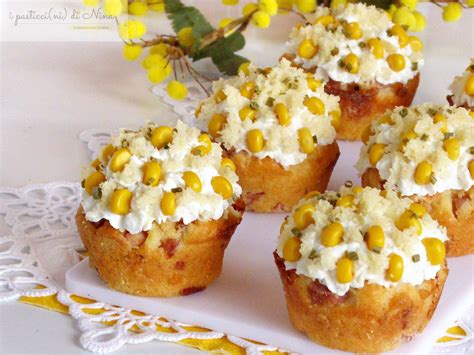 Cupcake Mimosa Salati I Pasticci Ni Di Nina Ricetta Cupcake