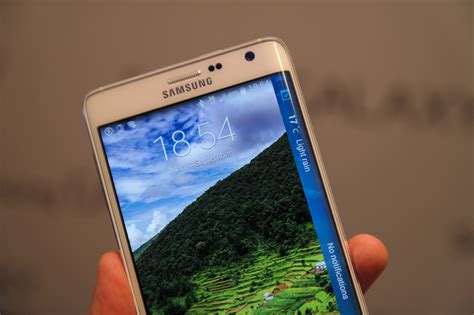 Samsung Galaxy Note Edge SM N915 Hands On Deutsch All About Samsung