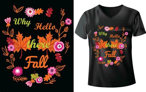 FALL T-SHIRT DESIGN 27161863 Vector Art at Vecteezy