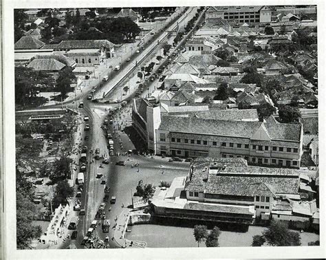 De Sluisbrug En Omgeving Te Batavia Luchtfoto Uit 1949 Indonesia