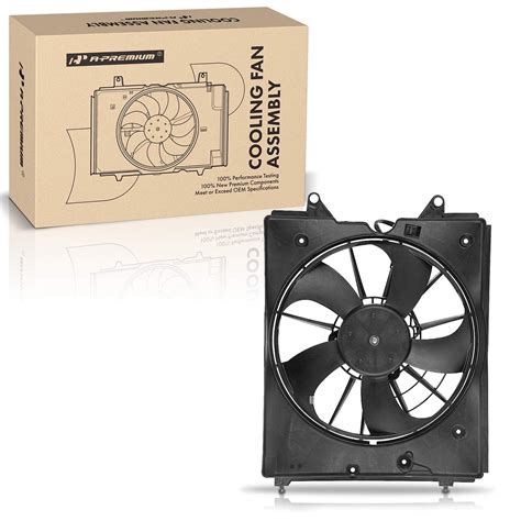 A-Premium Left Engine Radiator Cooling Fan Assembly Compatible with