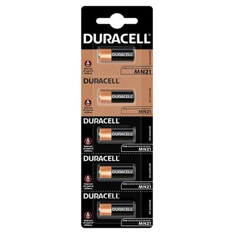 Pila Alcalina DURACELL MN21 Pila Alcalina Mn21 23A 12V 5 Un Duracell