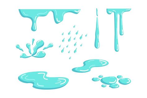 water material collection illustration