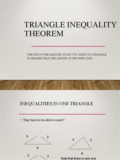 G8 Math Q4 Week 3 Proving Triangle Inequality Pdf Triangle Mathematical Concepts