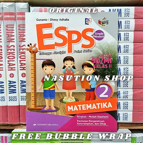 Jual Buku Esps Matematika Kelas 2 Sd K13 Revisi Erlangga Shopee Indonesia