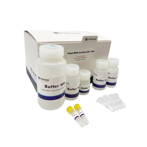 Molecular Biology Lab Reagent Plant Dna Isolation Kit With No Rnase