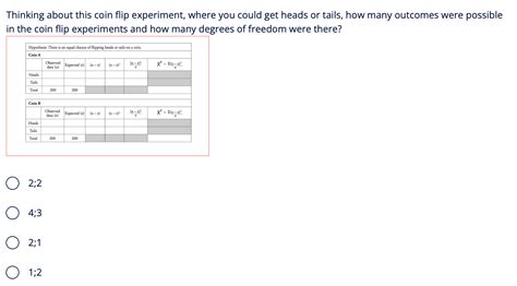 Solved Thinking about this coin flip experiment, where you | Chegg.com